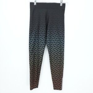 Ultracor Leggings Womens Medium Black Geometric Compression Athletic Workout
